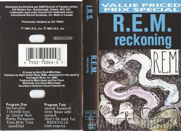  R.E.M.  - Reckoning