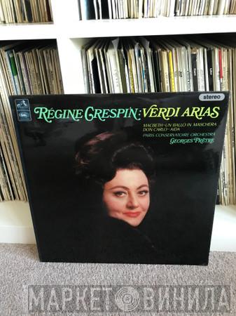 , Régine Crespin , Georges Prêtre  Orchestre Du Conservatoire de Paris  - Verdi Arias