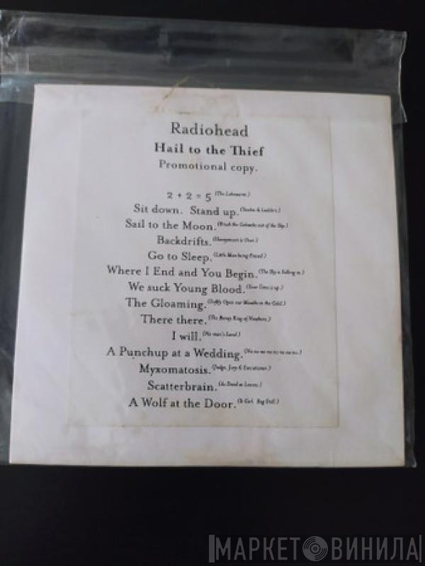  Radiohead  - Hail To The Thief