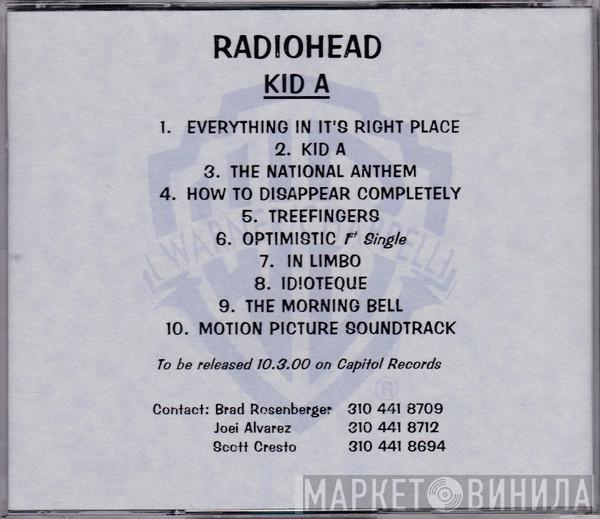  Radiohead  - Kid A
