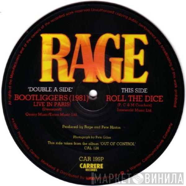 Rage  - Bootliggers (1981) (Live In Paris) / Roll The Dice
