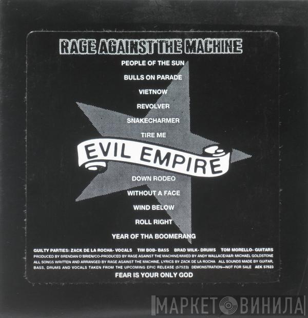  Rage Against The Machine  - Evil Empire