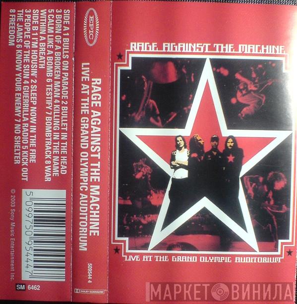  Rage Against The Machine  - Live At The Grand Olympic Auditorium