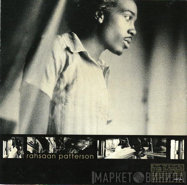  Rahsaan Patterson  - Rahsaan Patterson