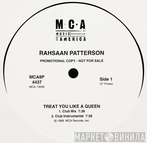  Rahsaan Patterson  - Treat You Like A Queen