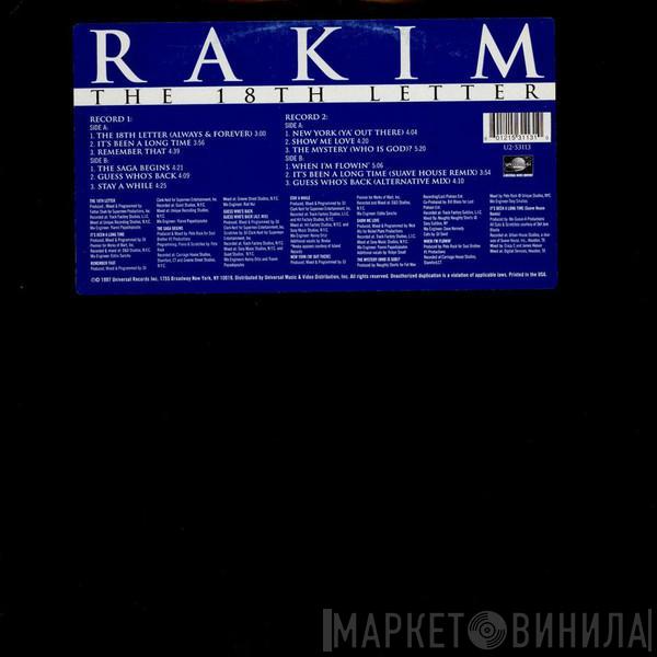 Rakim - The 18th Letter