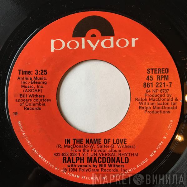 Ralph MacDonald - In The Name Of Love / Play Pen