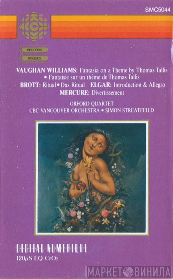 , Ralph Vaughan Williams , Alexander Brott , Sir Edward Elgar  Pierre Mercure  - Fantasia On A Theme By Thomas Tallis