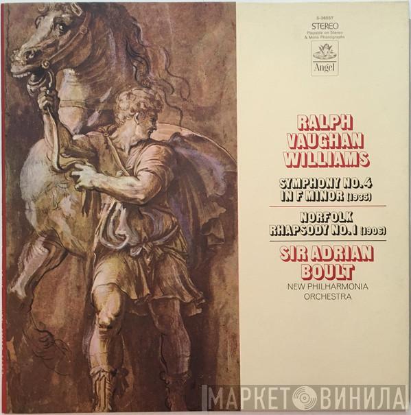 , Ralph Vaughan Williams , Sir Adrian Boult  New Philharmonia Orchestra  - Symphony No. 4 In F Minor · Norfolk Rhapsody No. 1