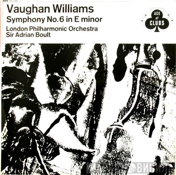 Ralph Vaughan Williams, The London Philharmonic Orchestra, Sir Adrian Boult - Symphony No. 6 in E minor
