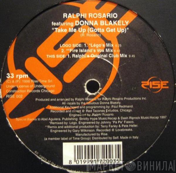  Ralphi Rosario  - Take Me Up (Gotta Get Up)