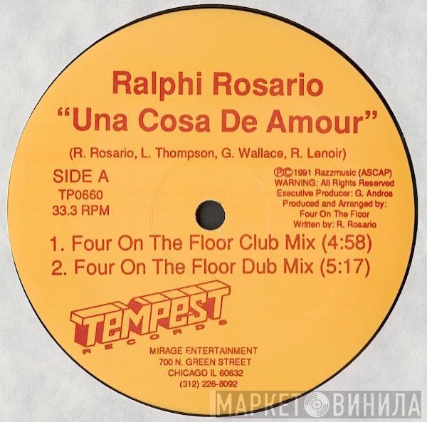  Ralphi Rosario  - Una Cosa De Amour