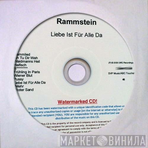  Rammstein  - Liebe Ist Für Alle Da