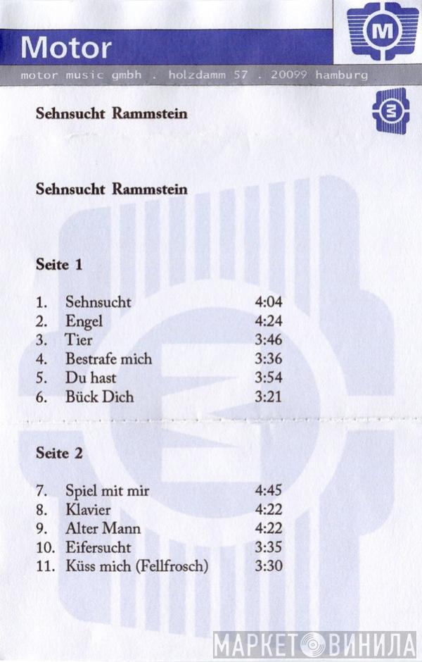  Rammstein  - Sehnsucht