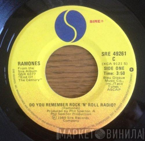  Ramones  - Do You Remember Rock 'N' Roll Radio? / Let's Go