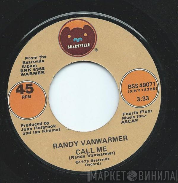  Randy Vanwarmer  - Call Me