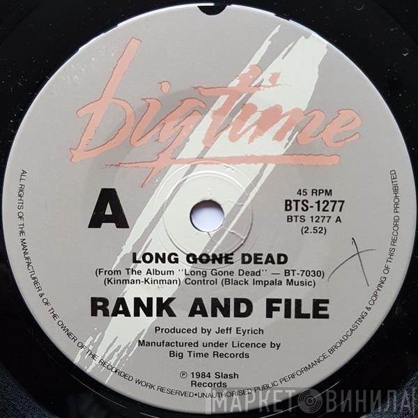  Rank & File  - Long Gone Dead