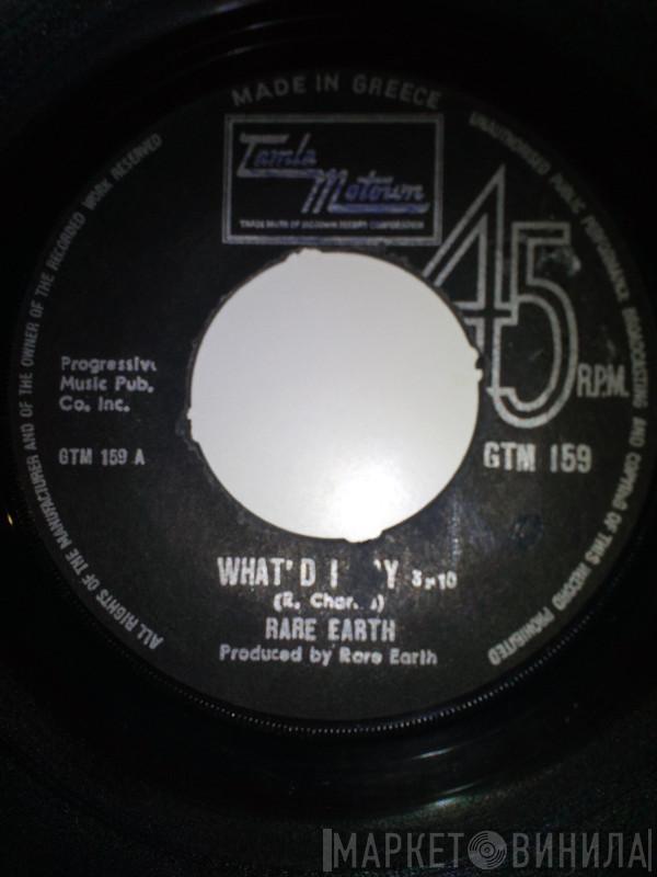  Rare Earth  - What'd I Say