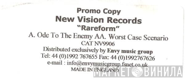 Rareform - Ode To The Enemy / Worst Case Scenario