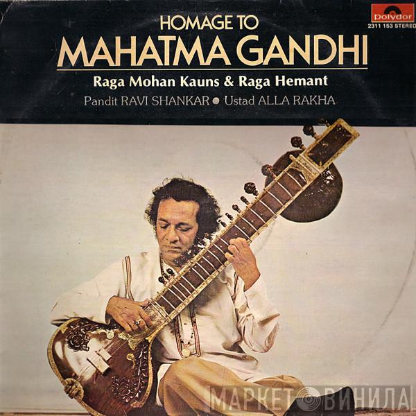  Ravi Shankar  - Homage To Mahatma Gandhi & Baba Allauddin