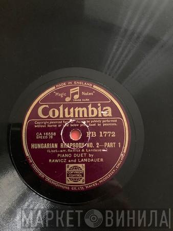 Rawicz & Landauer - Hungarian Rhapsody No. 2