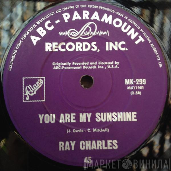  Ray Charles  - You Are My Sunshine / Your Cheating Heart