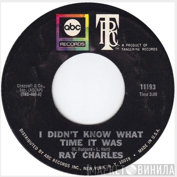 Ray Charles - I Didn't Know What Time It Was
