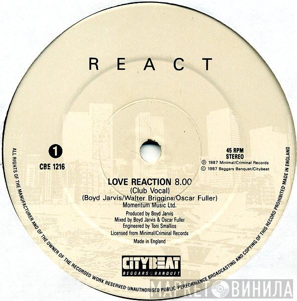 React - Love Reaction