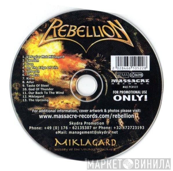 Rebellion  - Miklagard - The History Of The Vikings Volume II