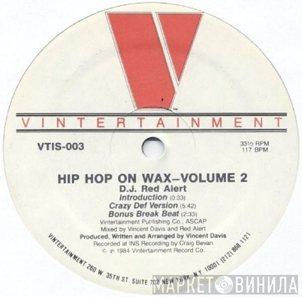  Red Alert  - Hip Hop On Wax Volume 2