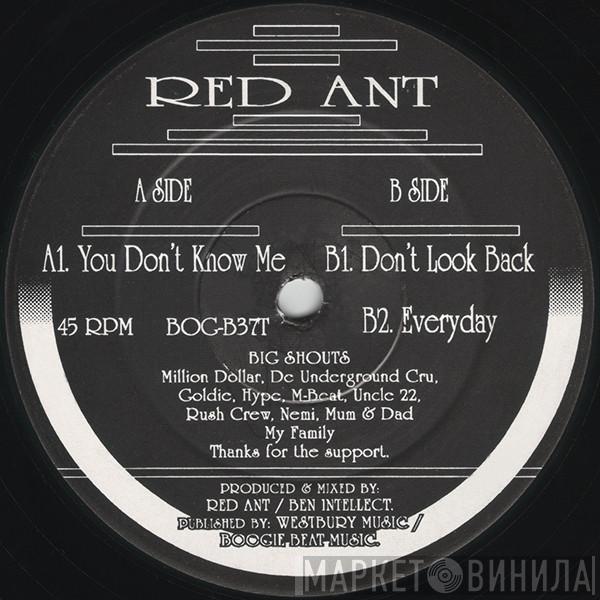 Red Ant  - You Don't Know Me