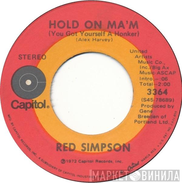  Red Simpson  - Hold On Ma'm (You Got Yourself A Honker)