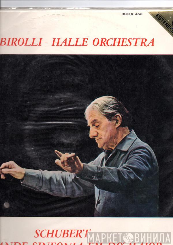 Regendo Sir John Barbirolli , Hallé Orchestra  Franz Schubert  - A Grande Sinfonia Em Dó Maior