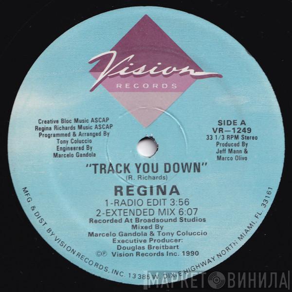  Regina   - Track You Down / I Need Your Love