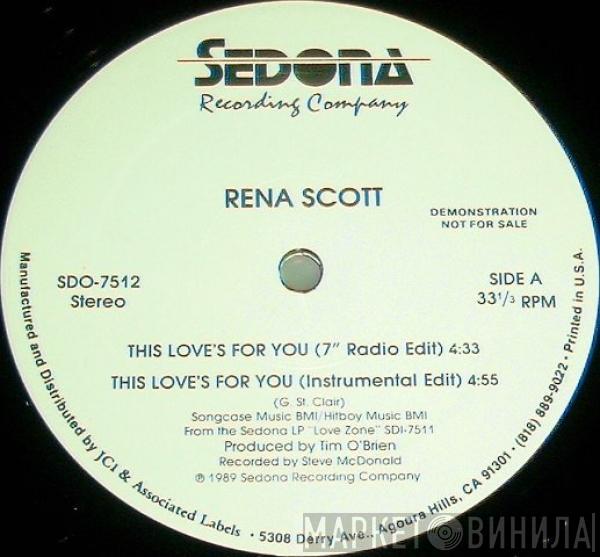 Rena Scott - This Love's For You