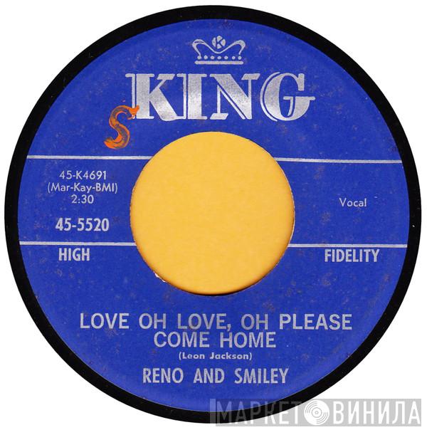  Reno And Smiley  - Love Oh Love, Oh Please Come Home / Double Eagle