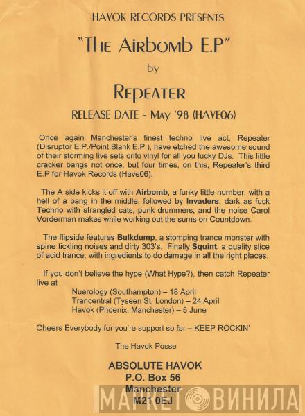Repeater  - The Airbomb E.P