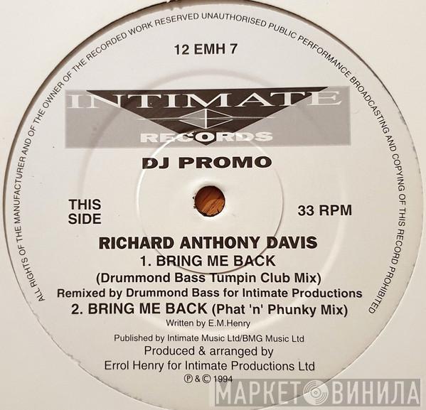 Richard Anthony Davis - Bring Me Back / Lovers For Life