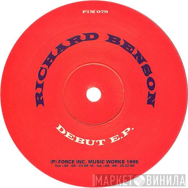 Richard Benson - Debut E.P.