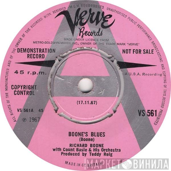 Richard Boone, Count Basie Orchestra - Boone's Blues / I Got Rhythm