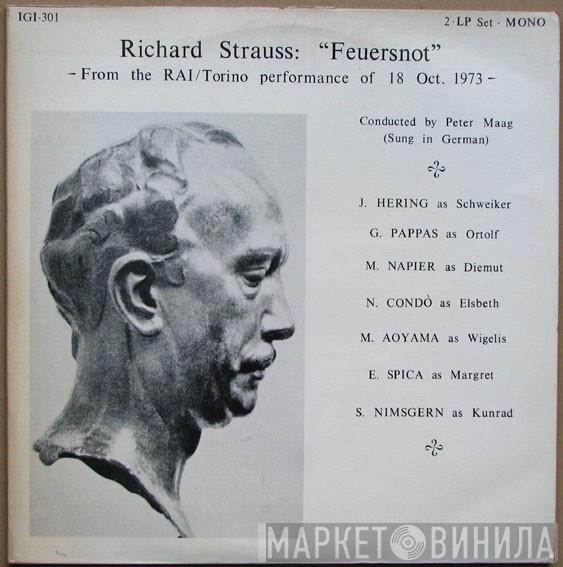 Richard Strauss, Peter Maag, Karl Josef Hering, Γιώργος Παππάς , Marita Napier, Nucci Condò, Mihoko Aoyama-Schaffler, Elvira Spica, Siegmund Nimsgern - Feuersnot