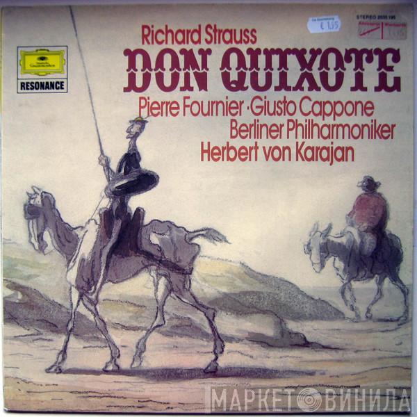 , Richard Strauss , Pierre Fournier , Giusto Cappone , Berliner Philharmoniker  Herbert von Karajan  - Don Quixote