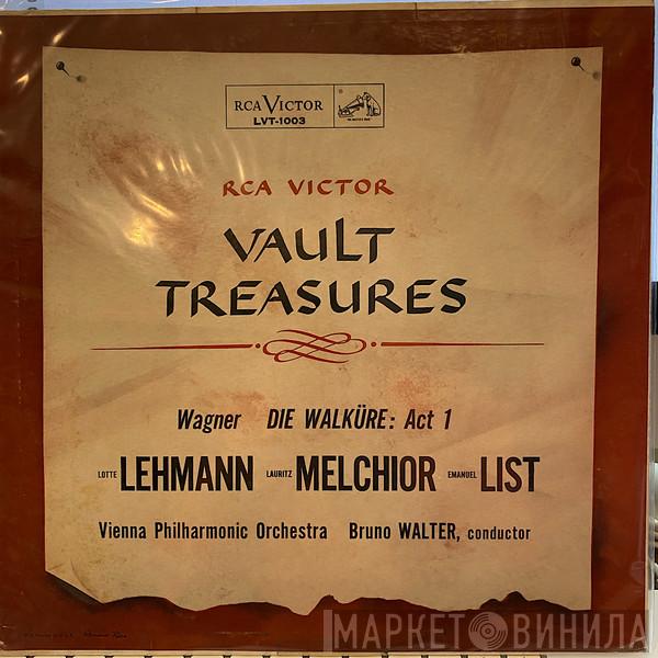 , Richard Wagner , Wiener Philharmoniker , Bruno Walter , Lotte Lehmann , Lauritz Melchior  Emanuel List  - Die Walküre: Act 1