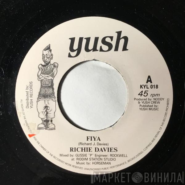 Richie Davis, Sugar Black - Fiya/Jah Will Make A Way
