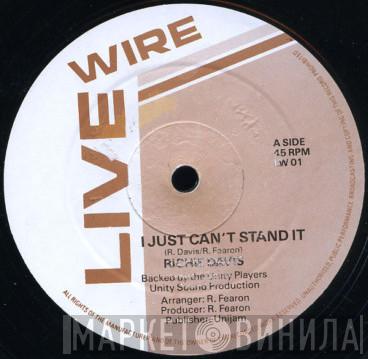 Richie Davis - I Just Can't Stand It / Weh Dem A Do