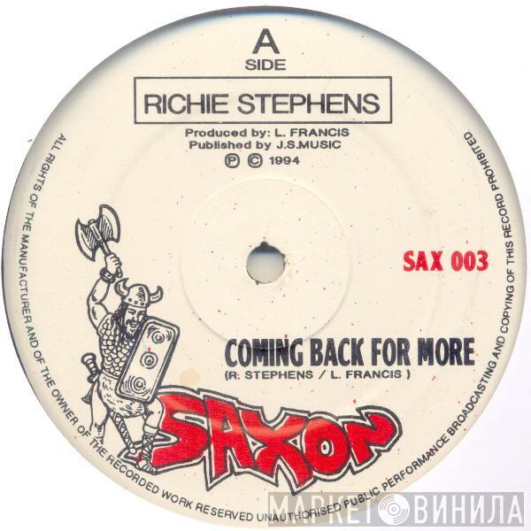 Richie Stephens - Coming Back For More