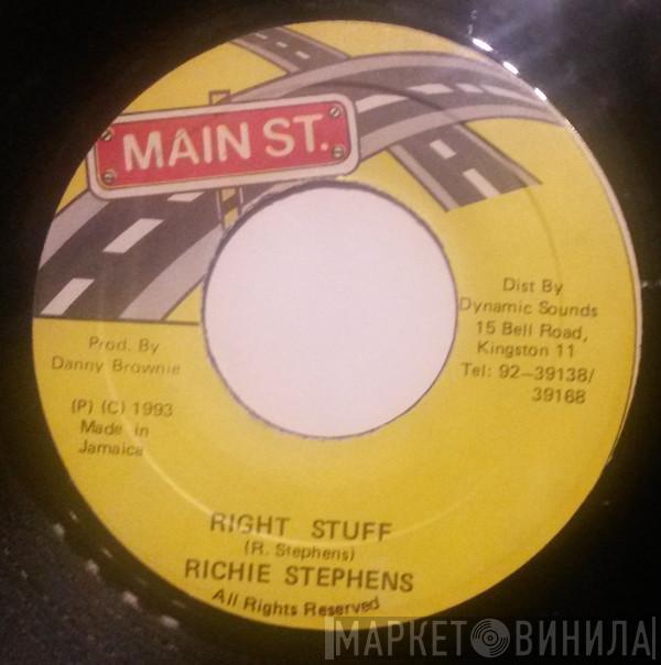 Richie Stephens - Right Stuff