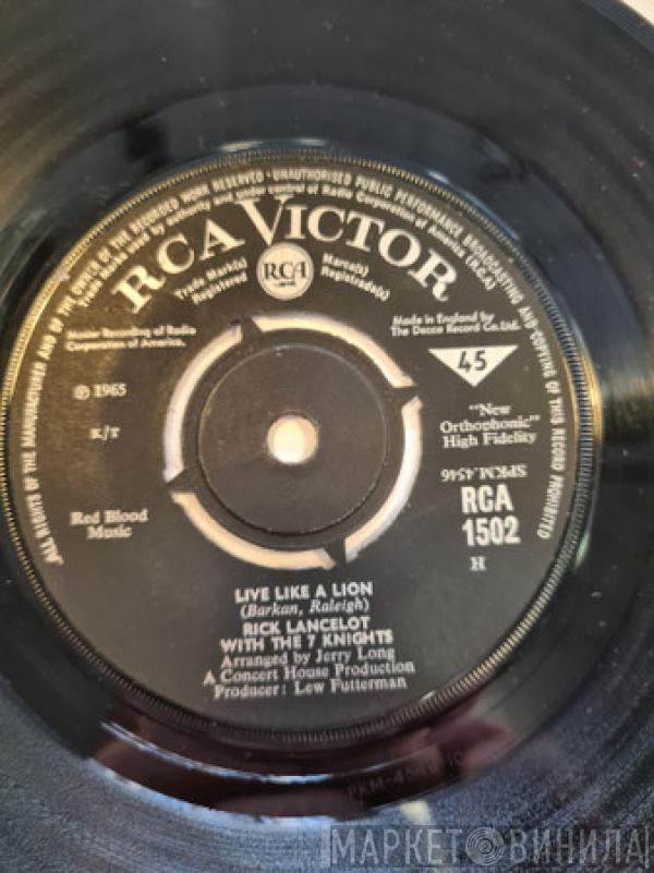 Rick Lancelot, The 7 Knights - Say Girl / Live Like A Lion