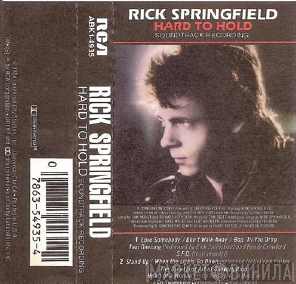 Rick Springfield  - Hard To Hold Soundtrack Recording