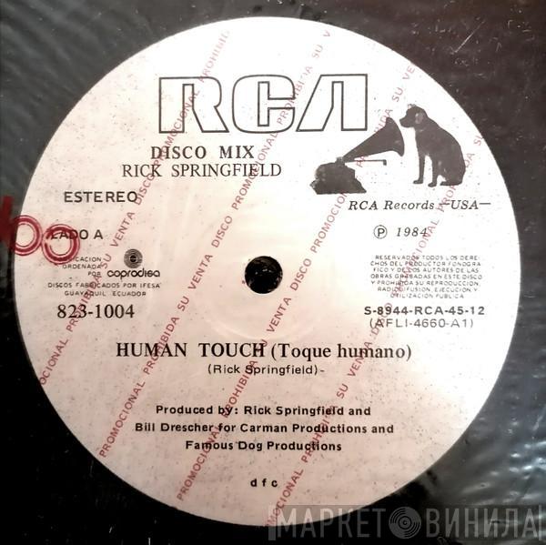  Rick Springfield  - Human Touch = Toque Humano